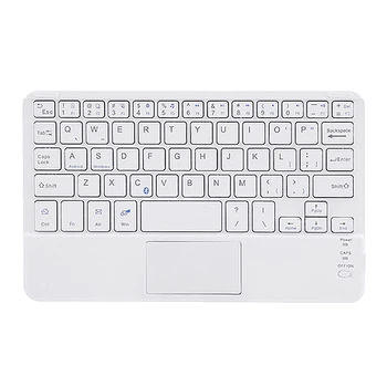 Wireless Keyboard with Touchpad Support IOS Windows Android OS Wireless Bluetooth Keyboards (7 Inch)
Wireless Keyboard with Touchpad Support IOS Windows Android OS Wireless Bluetooth Keyboards (7 Inch)