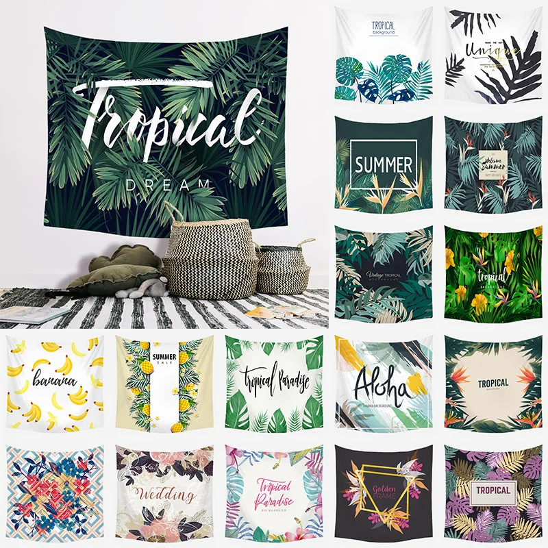 Tapestry Wall Fabric Tropical Rainforests Style Plant Home Decoration Tapestry Flower of Life 100% Polyester
Tapestry Wall Fabric Tropical Rainforests Style Plant Home Decoration Tapestry Flower of Life 100% Polyester