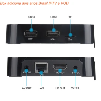 Brand GOTV Android 7.1.2 iptv tv box with Brazil LIVE VOD PLAYBACK support youtube
Brand GOTV Android 7.1.2 iptv tv box with Brazil LIVE VOD PLAYBACK support youtube