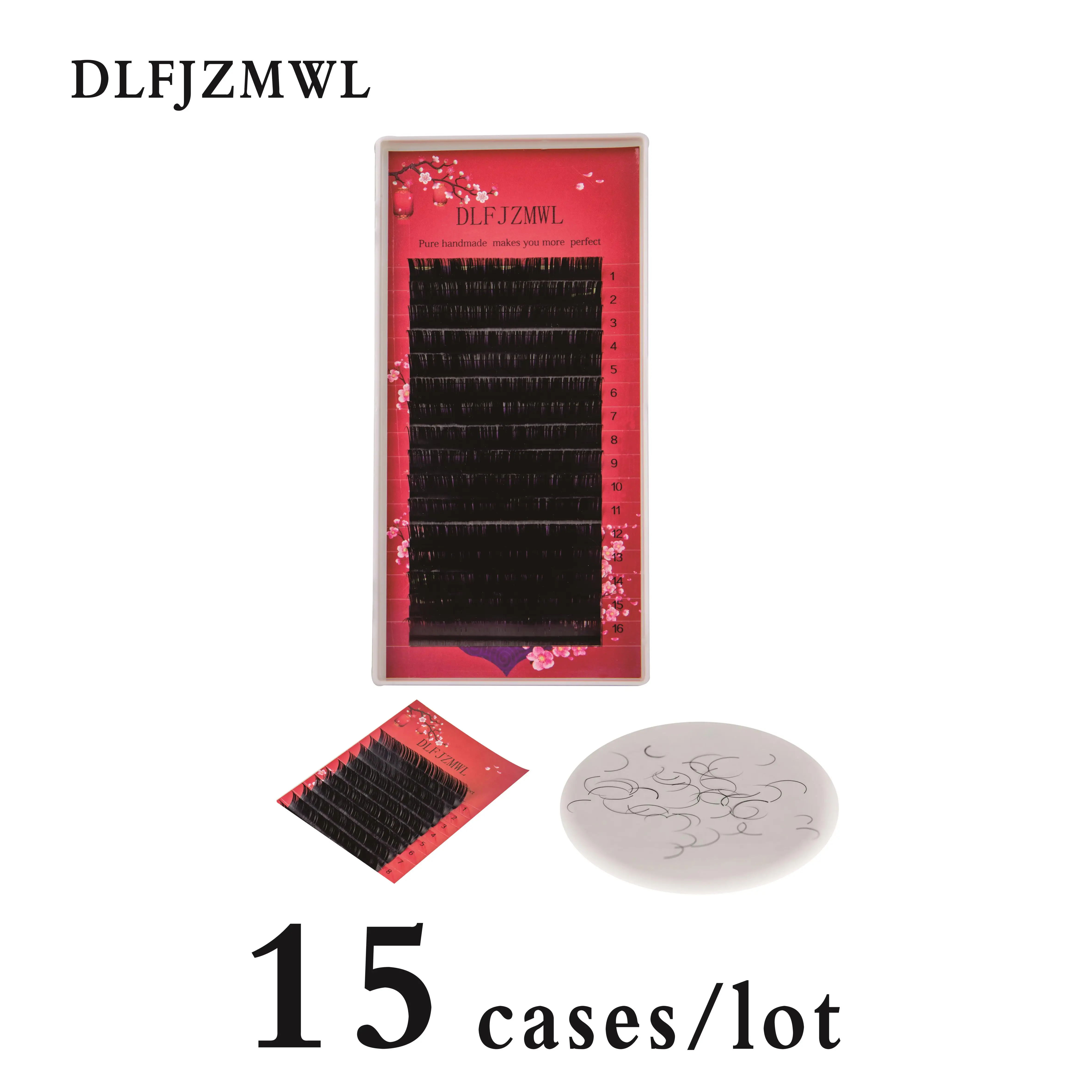 16 rows faux mink High quality eyelash extension individual eyelashes soft and natural eyelashes DLFJZMWL cilios
16 rows faux mink High quality eyelash extension individual eyelashes soft and natural eyelashes DLFJZMWL cilios