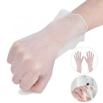 50Pcs Transparent Disposable Gloves Latex Dishwashing/Kitchen/Medical /Work/Rubber/Garden Gloves Universal For Left Right Hand 
50Pcs Transparent Disposable Gloves Latex Dishwashing/Kitchen/Medical /Work/Rubber/Garden Gloves Universal For Left Right Hand