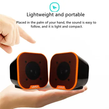 Mini Desktop Usb Laptop Portable Home Theater Mini Speaker Music Center Notebook Subwoofer Alto Falante Boombox Altavoces F4023
Mini Desktop Usb Laptop Portable Home Theater Mini Speaker Music Center Notebook Subwoofer Alto Falante Boombox Altavoces F4023