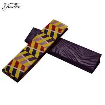 YANTEX 2 Yards African Real Wax Prints Fabric Ankara Ghana Kente Mix 2 Yards Embossing Design Veritable Wax Block Prints Fabric
YANTEX 2 Yards African Real Wax Prints Fabric Ankara Ghana Kente Mix 2 Yards Embossing Design Veritable Wax Block Prints Fabric