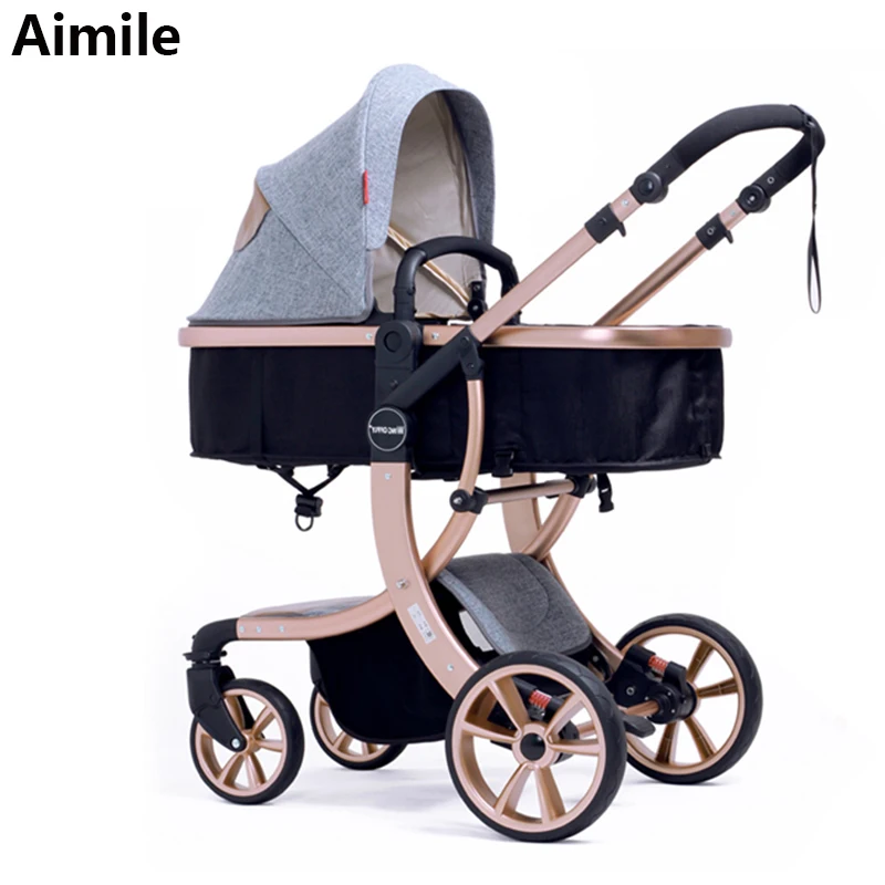 High Landscape Stroller Bed Dual-use Can Sit, Lie, Lightly Fold, Simple Two-way Baby Child 0-4 Years Old Baby Stoller
High Landscape Stroller Bed Dual-use Can Sit, Lie, Lightly Fold, Simple Two-way Baby Child 0-4 Years Old Baby Stoller