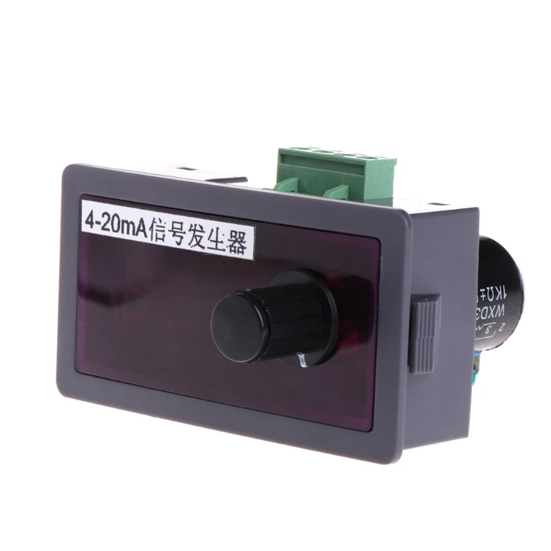 DC 12V 24V 4-20mA Signal Source Signal Generator Current Signal Source with Polarity Protection
DC 12V 24V 4-20mA Signal Source Signal Generator Current Signal Source with Polarity Protection