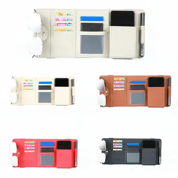 Genuine Leather Car Sun Visor Organizer Storage Holder Card Ticket Storage Bag Pouch Car Styling Visor Clip Sunglasses Holder
Genuine Leather Car Sun Visor Organizer Storage Holder Card Ticket Storage Bag Pouch Car Styling Visor Clip Sunglasses Holder