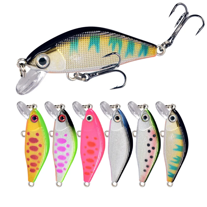 Sinking 5cm 4.3g Hot Model Fishing Lures Hard Bait 6color for Choose Minnow Quality Professional Minnow Depth0-1.5m
Sinking 5cm 4.3g Hot Model Fishing Lures Hard Bait 6color for Choose Minnow Quality Professional Minnow Depth0-1.5m