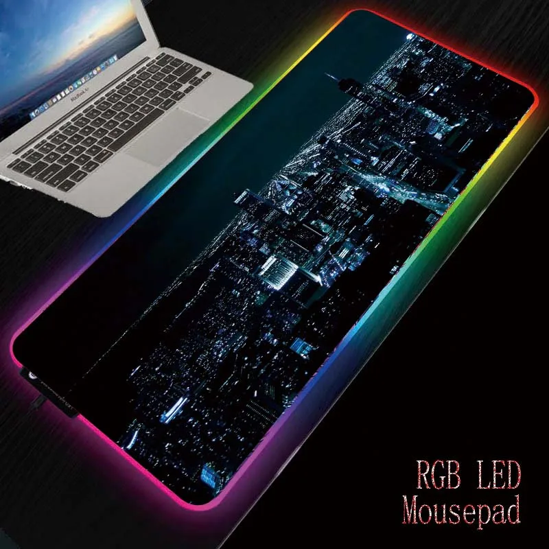 Mairuige City Night Landscape RGB LED Large Mouse Pad USB Wired Lighting Gaming Mousepad Keyboard Colorful Luminous for PC Mat 
Mairuige City Night Landscape RGB LED Large Mouse Pad USB Wired Lighting Gaming Mousepad Keyboard Colorful Luminous for PC Mat