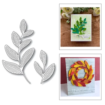 2020 New Plant Green Leaf Branches Metal Cutting Dies For DIY Embossing Leaves Decoration Greeting Card Scrapbooking No Stamps
2020 New Plant Green Leaf Branches Metal Cutting Dies For DIY Embossing Leaves Decoration Greeting Card Scrapbooking No Stamps