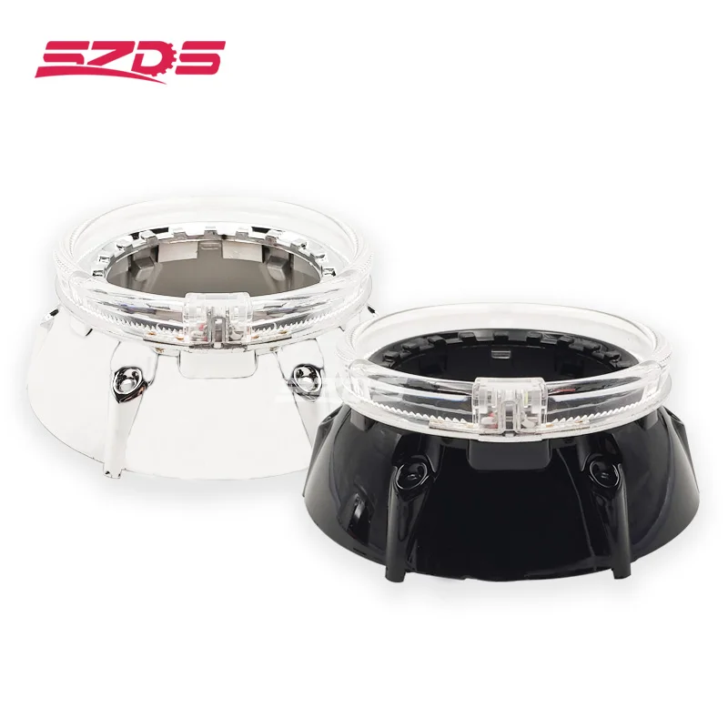 SZDS Car Styling 3.0 inch LED Running Angel eyes Bi Xenon Projector Lens Shroud For Koito q5 Hella 3r 5 DIY Retrofit Hood Mask
SZDS Car Styling 3.0 inch LED Running Angel eyes Bi Xenon Projector Lens Shroud For Koito q5 Hella 3r 5 DIY Retrofit Hood Mask