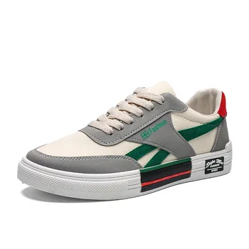 Men's Vulcanize Shoes Women Fashion Canvas Shoes Lace-up Casual Men Flats Shoes Male Sneakers Zapatos Hombre
Men's Vulcanize Shoes Women Fashion Canvas Shoes Lace-up Casual Men Flats Shoes Male Sneakers Zapatos Hombre