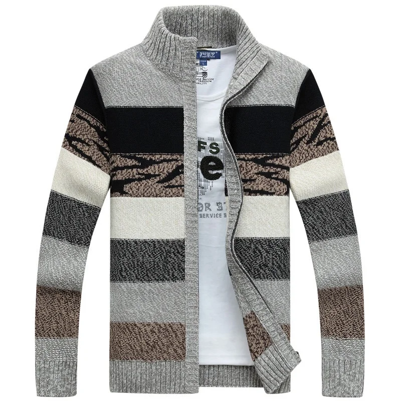 Mens Sweaters for 2019 Men's Knitted Sweaters Cardigans Collar Winter Wool Sweater Fashion Cardigans Male Sweaters Coat
Mens Sweaters for 2019 Men's Knitted Sweaters Cardigans Collar Winter Wool Sweater Fashion Cardigans Male Sweaters Coat