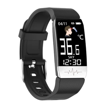 T1S Smart Bracelet Time Temperature Heart Fitness Blood Pressure Tracker Waterproof Control Multi-sport Mode Smart Wristbands
T1S Smart Bracelet Time Temperature Heart Fitness Blood Pressure Tracker Waterproof Control Multi-sport Mode Smart Wristbands