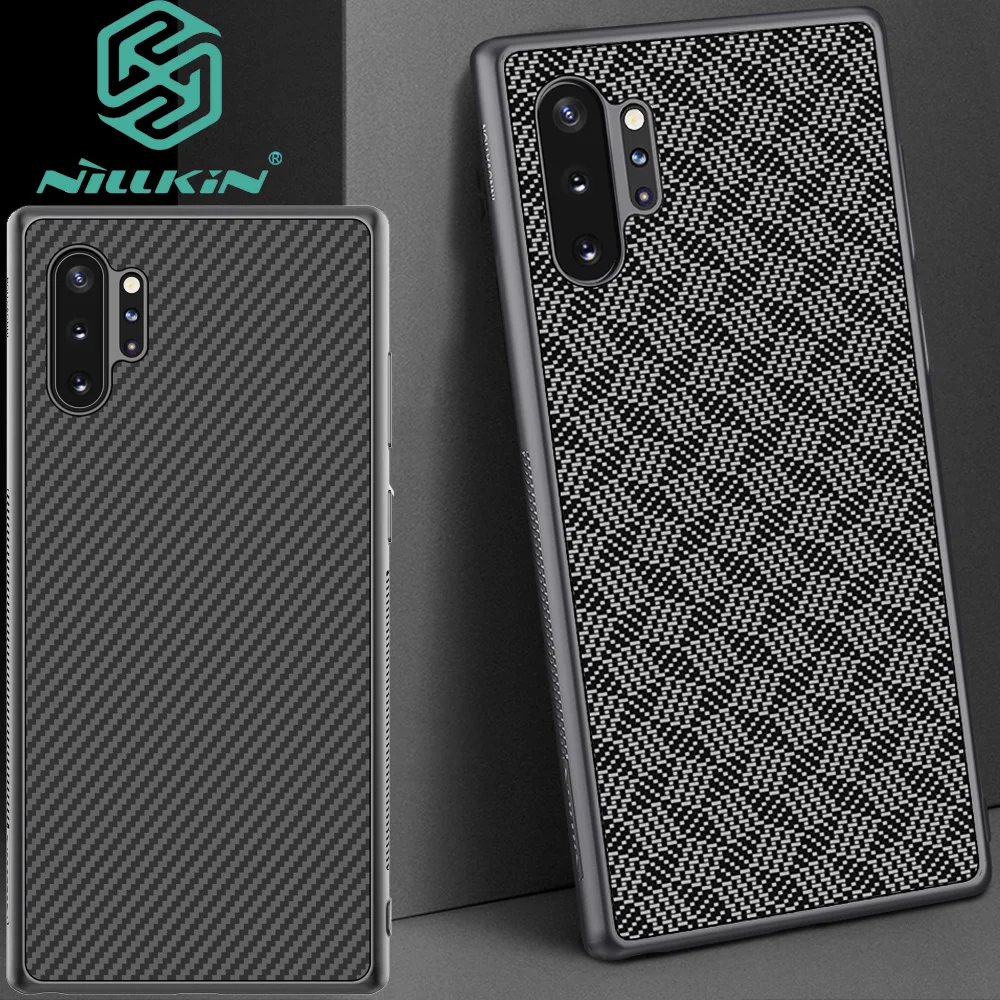 Nillkin Synthetic Carbon Fiber fibre Case For Samsung Galaxy Note 10 Plus Textured nylon Pattern Protector Cover Shell
Nillkin Synthetic Carbon Fiber fibre Case For Samsung Galaxy Note 10 Plus Textured nylon Pattern Protector Cover Shell