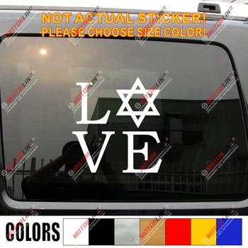 LOVE Magen David Star Israel Decal Sticker Car Vinyl Jew pick size color Israeli
LOVE Magen David Star Israel Decal Sticker Car Vinyl Jew pick size color Israeli