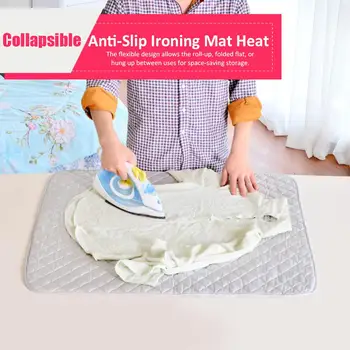 Ironing Pad Anti-Slip Ironing Mat Heat Resistant Iron Board Blanket for Table Top
Ironing Pad Anti-Slip Ironing Mat Heat Resistant Iron Board Blanket for Table Top