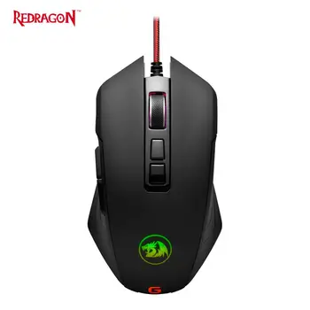 Mouse Redragon 75092 Gaming mouse Wireless gaming mouse computer peripherals Office Computer Peripherals Mice Keyboards Mouse Wired USB