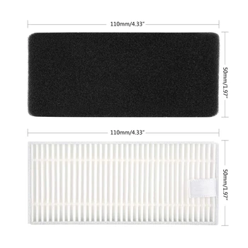 Replacement Accessories Kit Compatible Ecovacs Deebot N79S Deebot N79 Robotic Vacuum,1 Main Brush+6 Filters+8 Side Brushes+1 Pri
Replacement Accessories Kit Compatible Ecovacs Deebot N79S Deebot N79 Robotic Vacuum,1 Main Brush+6 Filters+8 Side Brushes+1 Pri
