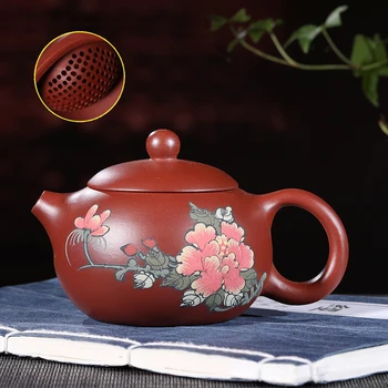 Authentic yixing recommended manual dahongpao profiteering xi shi pot ball hole
Authentic yixing recommended manual dahongpao profiteering xi shi pot ball hole