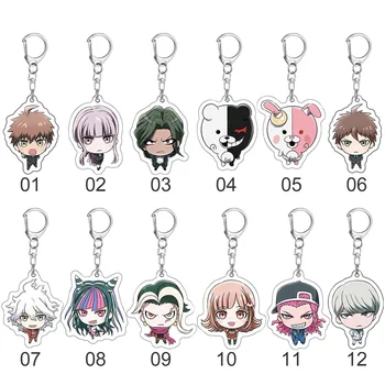 Anime Danganronpa V3 Monokuma Naegi Makoto Figures Key Chains Two-sided Keychain Cosplay Acrylic Pendant Keyring
Anime Danganronpa V3 Monokuma Naegi Makoto Figures Key Chains Two-sided Keychain Cosplay Acrylic Pendant Keyring