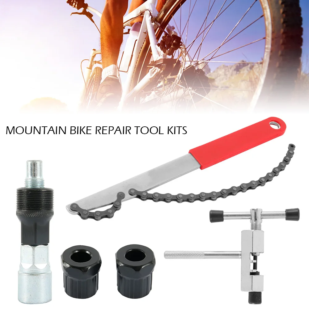 6pcs Multifunction Mountain Bike Repair Tool Kits Bicycle Chain Bracket Freewheel Remover Crank Puller Remover Outdoor Bike Tool
6pcs Multifunction Mountain Bike Repair Tool Kits Bicycle Chain Bracket Freewheel Remover Crank Puller Remover Outdoor Bike Tool