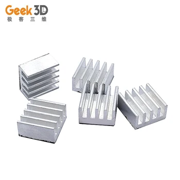 5pcs/10 pcs 3D Printer Parts Stepper Driver A4988 Heatsink Aluminum Silver color Heat Sink For 3D Printers Multiple options
5pcs/10 pcs 3D Printer Parts Stepper Driver A4988 Heatsink Aluminum Silver color Heat Sink For 3D Printers Multiple options