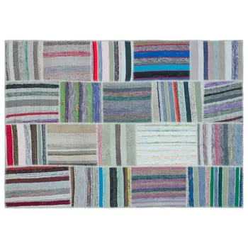 Handmade Multicolor Vintage Patchwork Rug Area Rug 160x225 Cm-5'3''X7'5''
Handmade Multicolor Vintage Patchwork Rug Area Rug 160x225 Cm-5'3''X7'5''