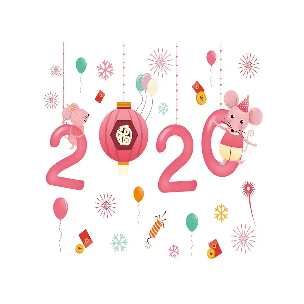 diy merry christmas wall stickers happy new year