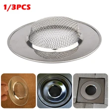 Stainless Steel Sink Strainer Waste Disposer Outfall Strainer Sink Filter Hair Sewer Outfall Kitchen Accessories Kitchen Tool
Stainless Steel Sink Strainer Waste Disposer Outfall Strainer Sink Filter Hair Sewer Outfall Kitchen Accessories Kitchen Tool