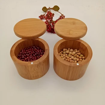 1pc Natural Bamboo Seasoning Jar Sugar Bowl Salt Pot Pepper Storage Jar Seasoning Container Condiment Spice Holder with Lid
1pc Natural Bamboo Seasoning Jar Sugar Bowl Salt Pot Pepper Storage Jar Seasoning Container Condiment Spice Holder with Lid