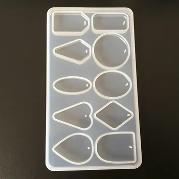 Round Lovely Rectangular Epoxy Epoxy Epoxy Mold Oval DIY Crystal Epoxy Silicone with Hole Pendant Triangle Silicone Mold
Round Lovely Rectangular Epoxy Epoxy Epoxy Mold Oval DIY Crystal Epoxy Silicone with Hole Pendant Triangle Silicone Mold