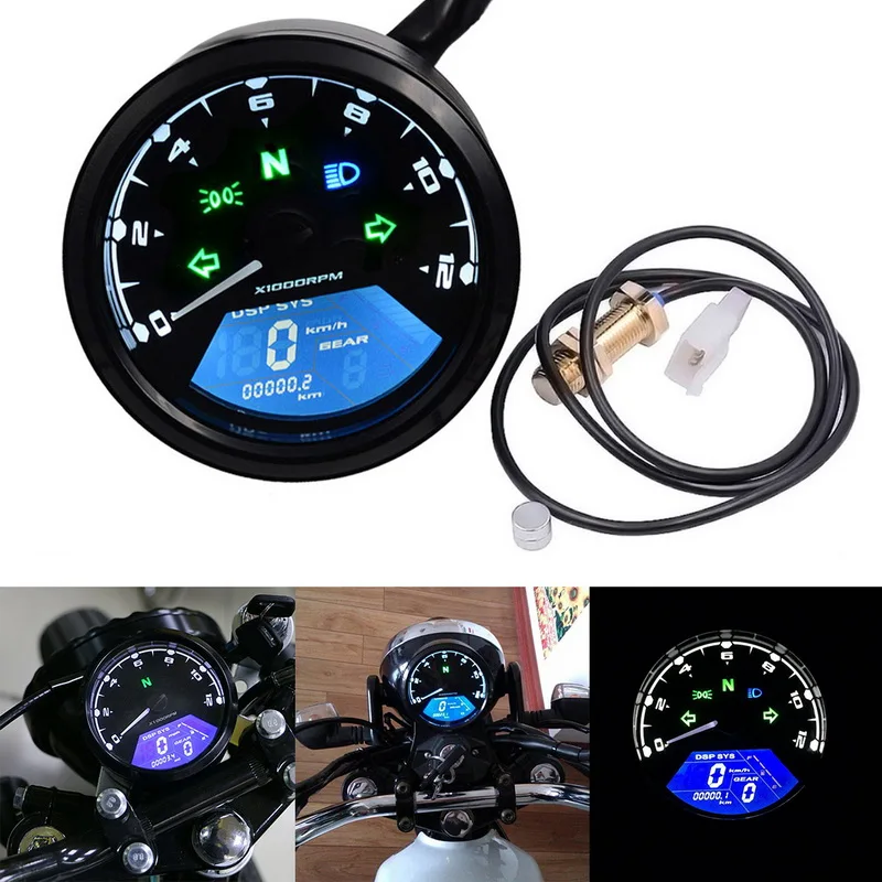 Motorcycle Instrument LCD Motorcycle Odometer Tachometer Speedometer LCD Oil Meter Accessories
Motorcycle Instrument LCD Motorcycle Odometer Tachometer Speedometer LCD Oil Meter Accessories