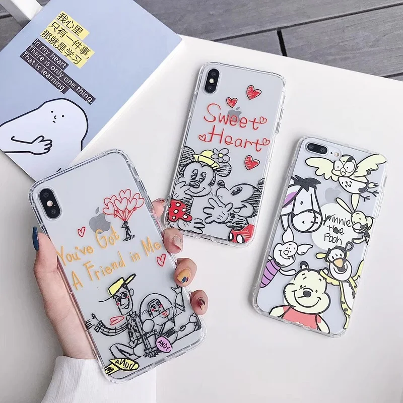 Cartoon sketch Buzz Lightyear Stitch phone case For iphone7 case Toy Story clear soft TPU cover For iphone XS MAX XR X 6s 8 Plus 
Cartoon sketch Buzz Lightyear Stitch phone case For iphone7 case Toy Story clear soft TPU cover For iphone XS MAX XR X 6s 8 Plus