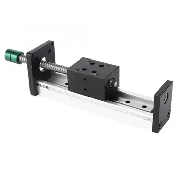 Aluminum Alloy Linear Guide Rail Slide Ball Screw Motion Table 300mm Effective Stroke Linear Reciprocating Application
Aluminum Alloy Linear Guide Rail Slide Ball Screw Motion Table 300mm Effective Stroke Linear Reciprocating Application