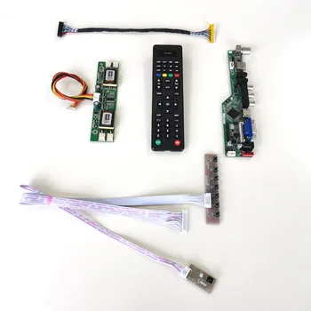 For LM190WX1-TLE1/TLE2 4CCFL 30Pin LVDS LCD display panel VGA HDMI AV USB RF T.V56 controller board Remote+Inverter+keyboard Kit
For LM190WX1-TLE1/TLE2 4CCFL 30Pin LVDS LCD display panel VGA HDMI AV USB RF T.V56 controller board Remote+Inverter+keyboard Kit