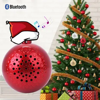 Christmas Ball Bluetooth Speaker Mini Portable Gift Sound ball Portable wireless loudspeaker Wireless Mini Bluetooth Speaker
Christmas Ball Bluetooth Speaker Mini Portable Gift Sound ball Portable wireless loudspeaker Wireless Mini Bluetooth Speaker
