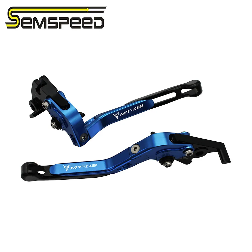 SEMSPEED MT03 LOGO Motorcycle CNC Foldable Extendable Brake Clutch Levers For YAMAHA MT-03 MT 03 2015 2016 2017 2018 2019 2020
SEMSPEED MT03 LOGO Motorcycle CNC Foldable Extendable Brake Clutch Levers For YAMAHA MT-03 MT 03 2015 2016 2017 2018 2019 2020