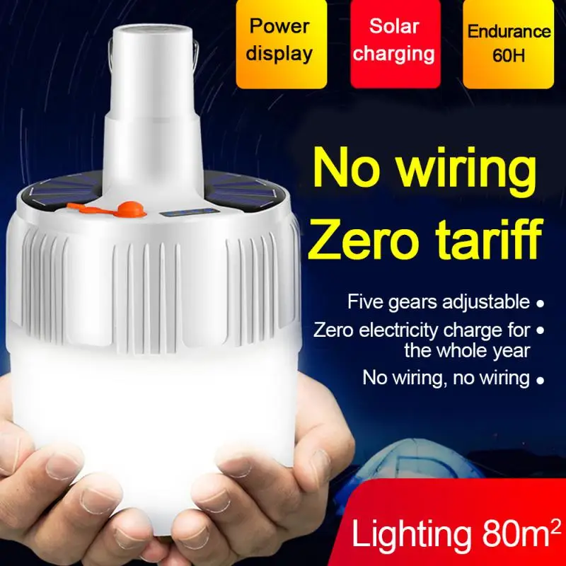 Camping iLitStargo 165LM Waterproof Emergency Lights Solar Powered Dimmable Light Bulb with 1000mAh Rechargeable Battery for Outdoor Home Portable Solar Lights Tent Yellow Camping iLitStargo 165LM Waterproof Emergency Lights Solar Powered Dimmable Light Bulb with 1000mAh Rechargeable Battery for Outdoor Home Portable Solar Lights Tent Yellow