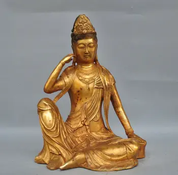 wedding decoration 13"China Buddhism bronze Gilt freedom Kwan-yin Guanyin Quanyin Buddha statue 
wedding decoration 13"China Buddhism bronze Gilt freedom Kwan-yin Guanyin Quanyin Buddha statue