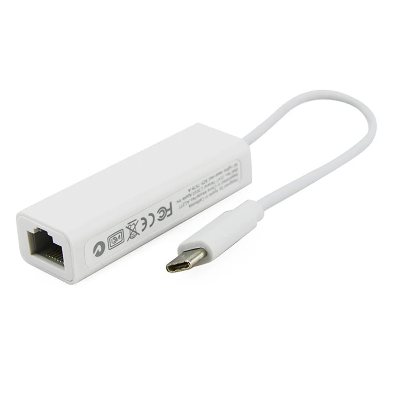 USB3.1 Type-C USB-C to RJ45 Ethernet LAN Adapter Cable for PC Notebook Convenience 17Aug29
USB3.1 Type-C USB-C to RJ45 Ethernet LAN Adapter Cable for PC Notebook Convenience 17Aug29