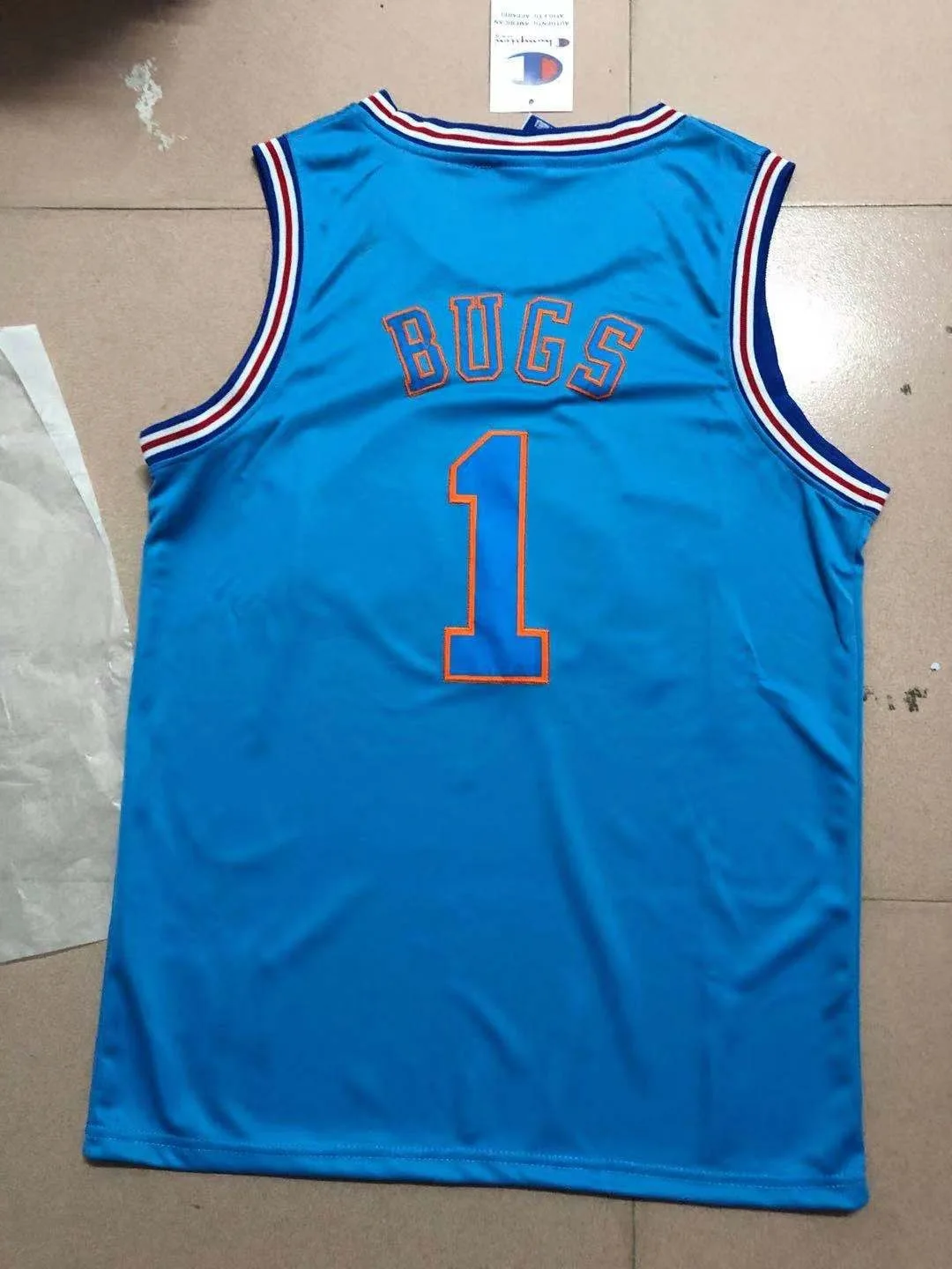 NWZSM Movie Cosplay Costumes Space-jam Tune-squad 23 1 Bugs 10 Lola 22 Murray Bunny Basketball Jersey Stitched Number 53 NWZSM Movie Cosplay Costumes Space-jam Tune-squad 23 1 Bugs 10 Lola 22 Murray Bunny Basketball Jersey Stitched Number -Zentai shop online H1a165c42b9154b83b5e4d331eb535e2dg.jpg