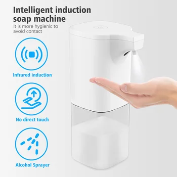 350ml Smart Automatic Liquid Soap Dispenser Infrared IR Touchless Induction Sensor Hand Washing Container for Kitchen Bathroom
350ml Smart Automatic Liquid Soap Dispenser Infrared IR Touchless Induction Sensor Hand Washing Container for Kitchen Bathroom