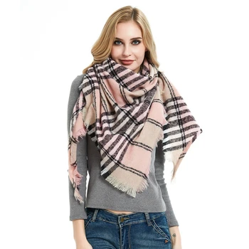 Women's Plaid Blanket Scarf Warm Cozy Tartan Wrap Oversized Shawl Cape 
Women's Plaid Blanket Scarf Warm Cozy Tartan Wrap Oversized Shawl Cape