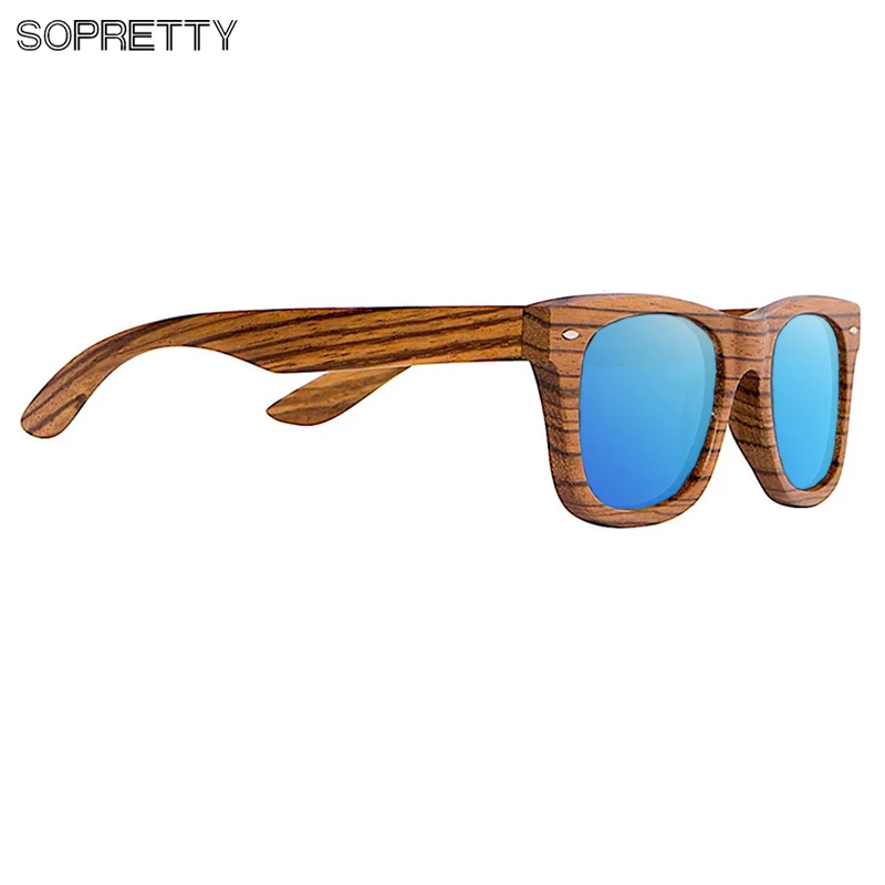 Polarized Real Solid Handmade Zebra Wood Sunglasses for Men & Women,Ice Blue Mirrored Lens Spring Hinge Wooden Glasses WD02
Polarized Real Solid Handmade Zebra Wood Sunglasses for Men & Women,Ice Blue Mirrored Lens Spring Hinge Wooden Glasses WD02