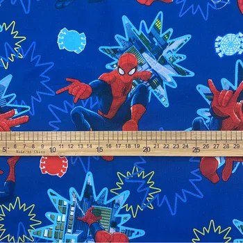 Cartoon Spider Fabric Woven Cotton Fabric Red Spider Hero Pattern Print Fabric Sewing Material Patchwork Diy Boy's Shirt Clothes
Cartoon Spider Fabric Woven Cotton Fabric Red Spider Hero Pattern Print Fabric Sewing Material Patchwork Diy Boy's Shirt Clothes