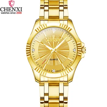 Brand CHENXI Luxury Woman Watch Gold Waterproof Elegant Lady Business Watches Minimalism Casual Quartz Female Wristwatch Golden
Brand CHENXI Luxury Woman Watch Gold Waterproof Elegant Lady Business Watches Minimalism Casual Quartz Female Wristwatch Golden
