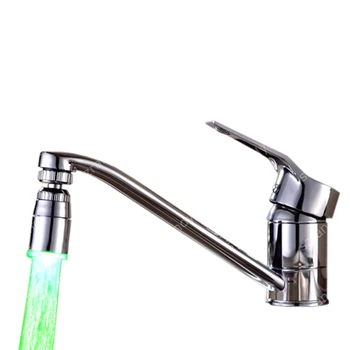 Single Green Color Hydropower LED basin faucet kitchen faucet
Single Green Color Hydropower LED basin faucet kitchen faucet