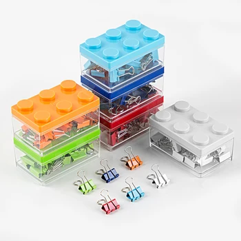 Tflag Fizz Building Blocks Metal Long Clip Folder Office Stationery Student Data Ticket Data Cable Storage Random Color
Tflag Fizz Building Blocks Metal Long Clip Folder Office Stationery Student Data Ticket Data Cable Storage Random Color