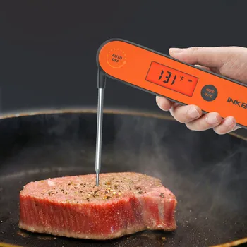 IHT-1P Digital Meat Thermometer Best Waterproof Instant Read Thermometer with Calibration &Backlight functions Food Thermometer
IHT-1P Digital Meat Thermometer Best Waterproof Instant Read Thermometer with Calibration &Backlight functions Food Thermometer