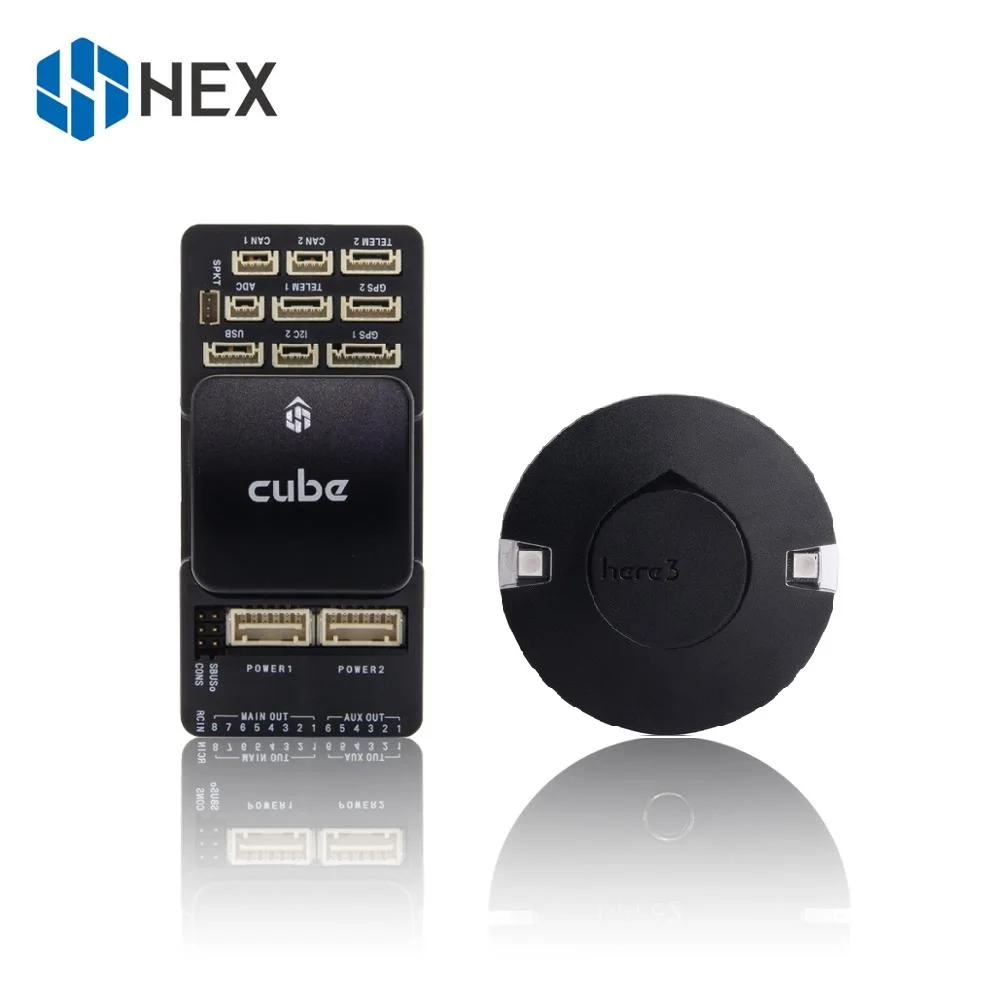 HEX CUBE PIXHAWK2 Pixhawk 2.1 Standard & Here3 CAN GPS UAV/UAS/ROV Autopilot Flight Controller for FPV RC Quadcopter
HEX CUBE PIXHAWK2 Pixhawk 2.1 Standard & Here3 CAN GPS UAV/UAS/ROV Autopilot Flight Controller for FPV RC Quadcopter